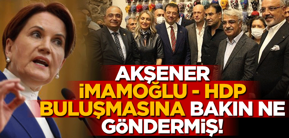 Sözde milliyetçi Akşener, İmamoğlu ve HDP'lilerin birlikte poz verdiği 'Hafıza Odası' sergisine çelenk yollamış!