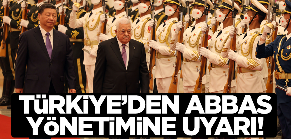 Sözleri tepki çekmişti! Türkiye'den Abbas yönetimine uyarı