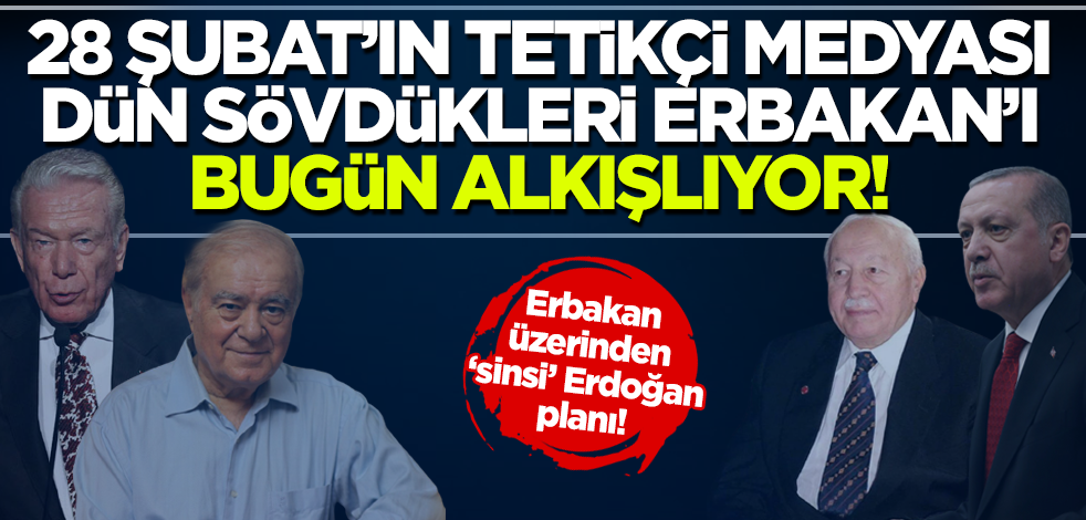 Sözcü yazarı Rahmi Turan Erbakan üzerinden Erdoğan'ı eleştirdi!