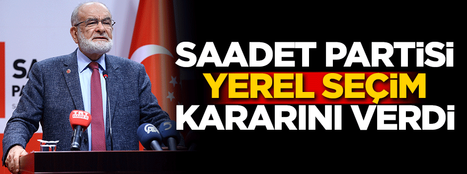 SP yerel seçim kararını verdi