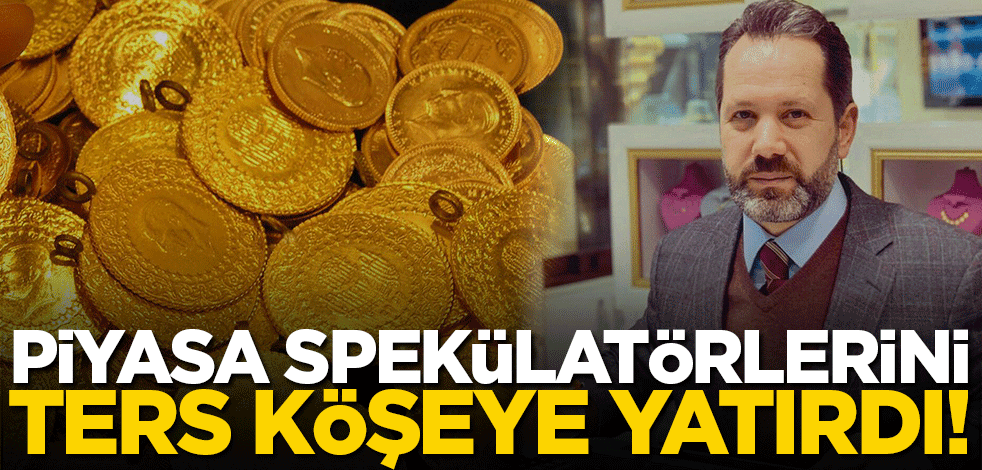 Spekülatörleri ters köşeye yatıran açıklama! İslam Memiş altın yatırımcılarına seslendi: Fiyat düşüşleri...