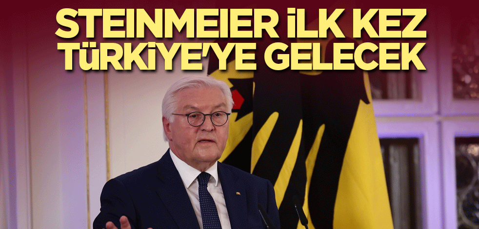 Steinmeier ilk kez Türkiye'ye gelecek