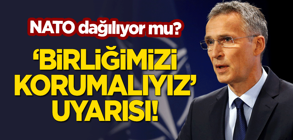 Stoltenberg: NATO'daki birliğimizi korumalıyız