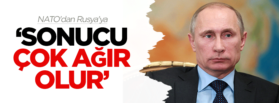 Stoltenberg: Savaş tehditleri kabul edilemez