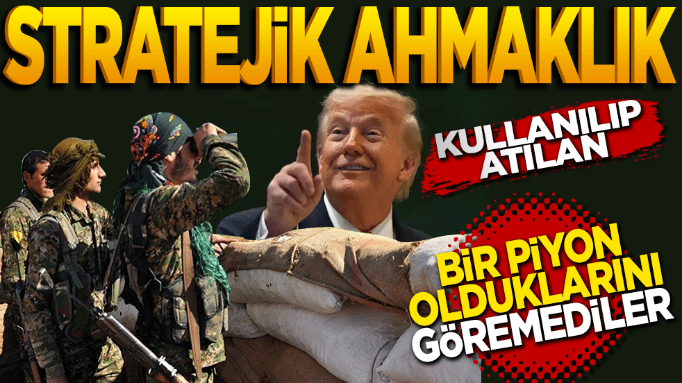 Stratejik Ahmaklık! Kullanılıp atılan bir piyon olduklarını göremediler