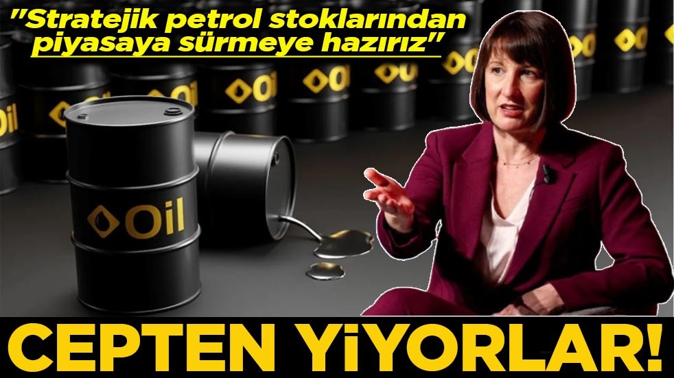 Stratejik petrol stoklarından piyasaya sürmeye hazırız Cepten yiyorlar!