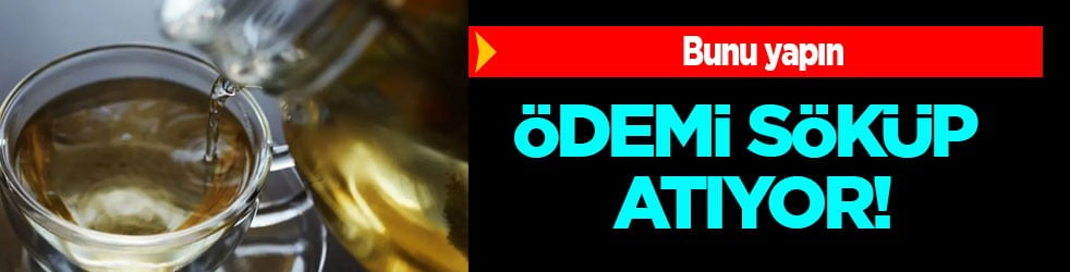 Stresten tutun da ödemi bile söküp atıyor: Tek başına yeşil çayı unutturacak! Bunu yaparak dur de...