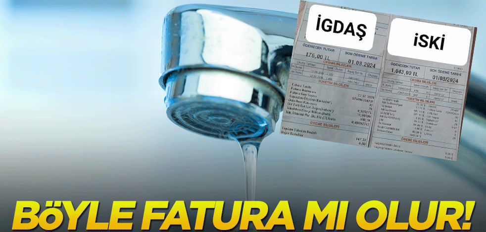 Su fiyatı doğal gazı 5'e katladı! Herkes isyan etti: Böyle fatura mı olur?