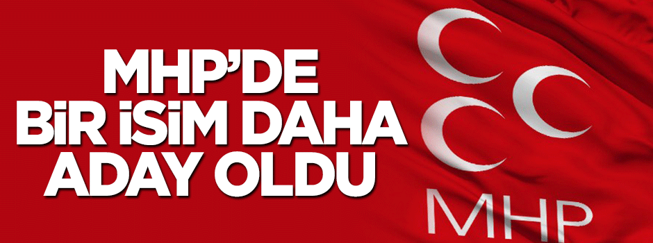 Suat Başaran da MHP genel başkanlığına aday oldu