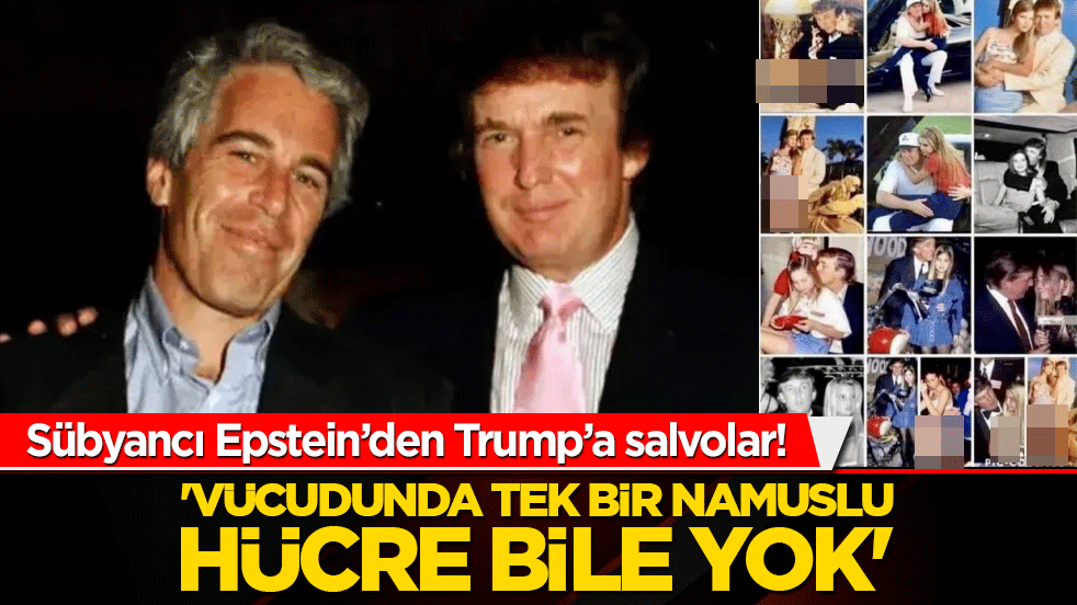 Sübyancı Epstein’den Trump’a salvolar! 'Vücudunda tek bir namuslu hücre bile yok'