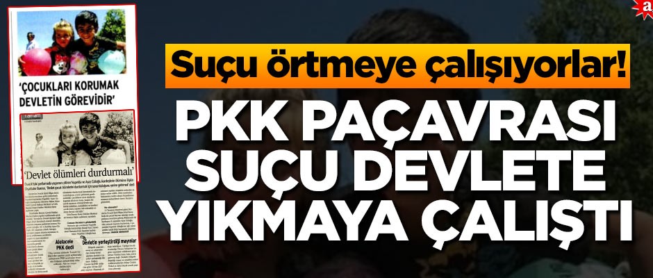 Suçu örtmeye çalışıyorlar! PKK paçavrası Tunceli’deki patlamayı devlete yıktı