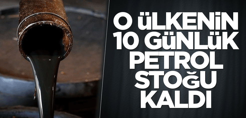Sudan'da 10 günlük petrol stoğu kaldı