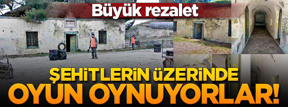Şühedanın üzerinde oyun oynuyorlar