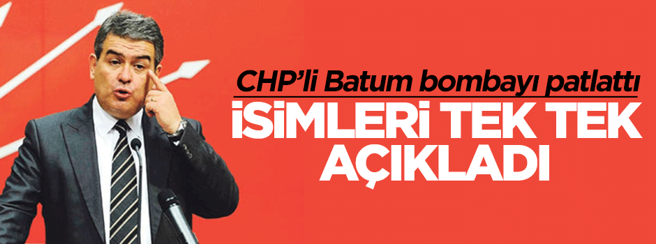 Süheyl Batum istifa edebileceklerin ismini verdi