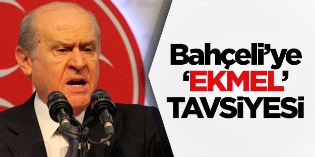 Süleyman Soylu'dan Bahçeli'ye 'Ekmel' tavsiyesi