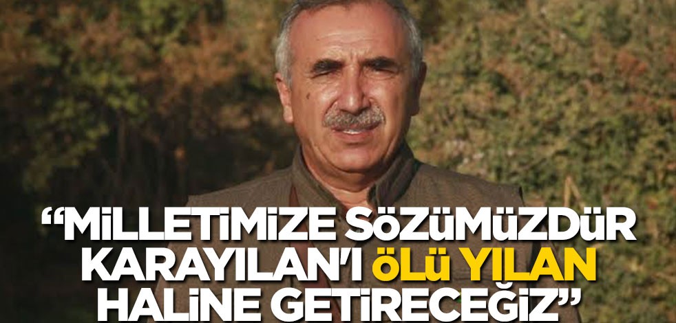 Süleyman Soylu'dan Murat Karayılan açıklaması