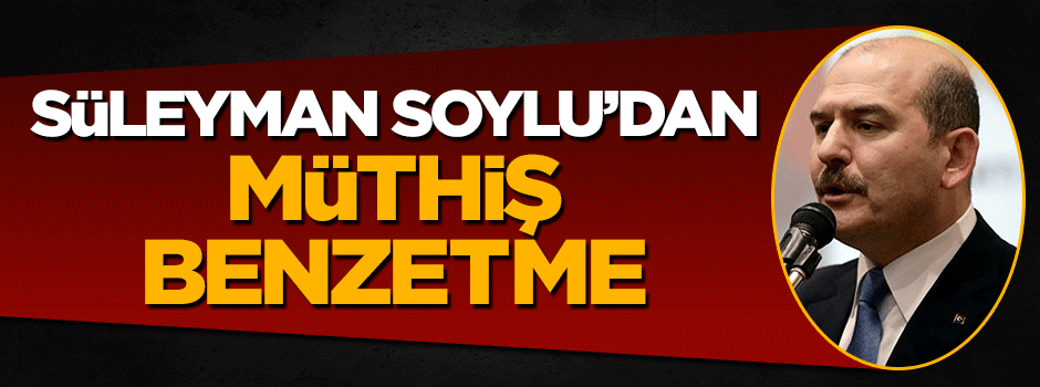 Süleyman Soylu'dan soytarı gazetecilere müthiş benzetme