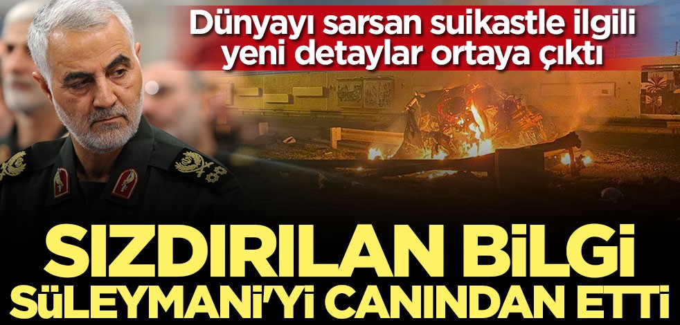 Süleymani suikastinde yeni detaylar ortaya çıktı! Irak'a gideceği bilgisi günler önce sızdırıldı