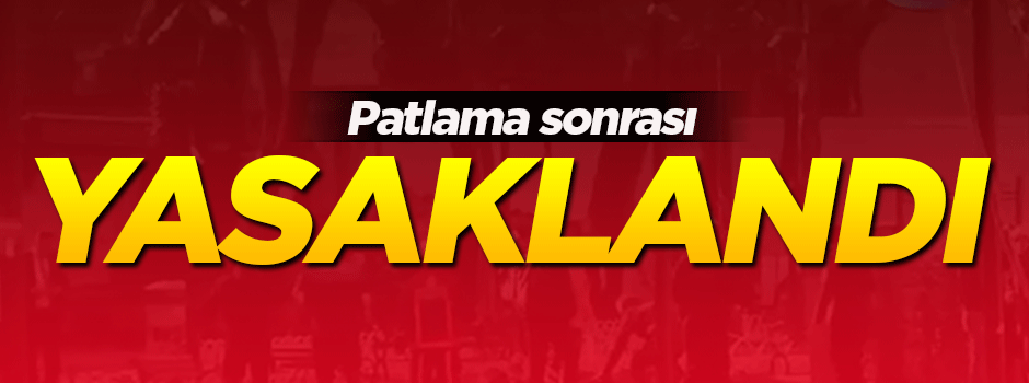 Sultanahmet'te meydana gelen patlama haberlerine yayın yasağı