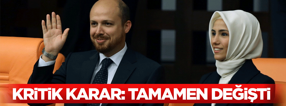 Sümeyye Erdoğan'ın korumalarında değişikliğe gidildi