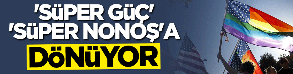 "Süper güç" ABD "süper nonoş"a dönüyor