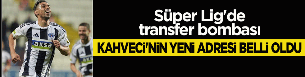 Süper Lig'de transfer bombası: İrfan Can Kahveci'nin yeni adresi belli oldu!