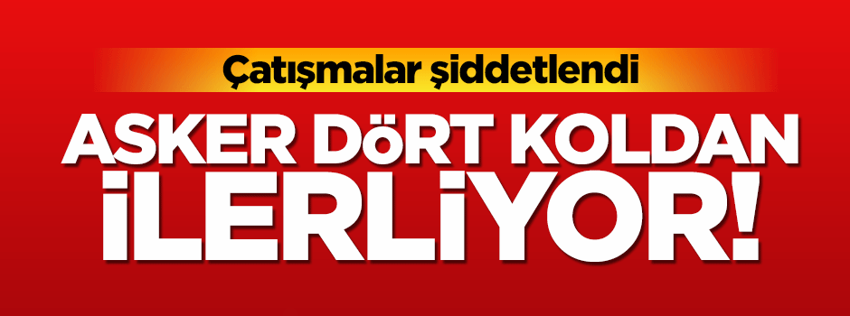 Sur'da çatışmalar şiddetlendi!
