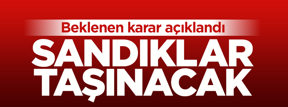 Sur'da sandıkların taşınmasına karar verildi