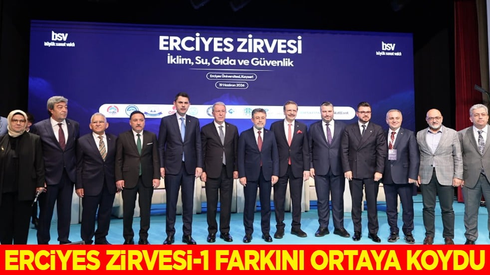 Sürdürülebilir geleceğe yönelik çözüm önerileri Erciyes Zirvesi-1'de ele alınıyor...