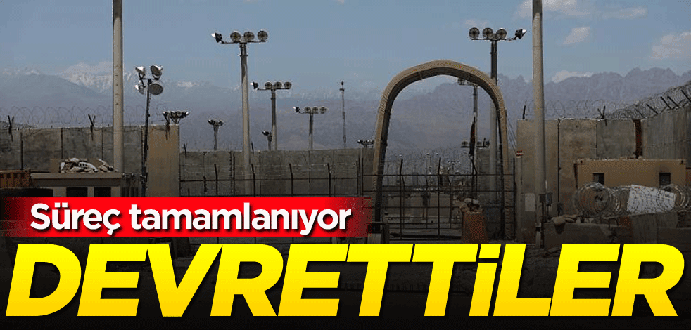 Süreç tamamlanıyor! Devrettiler