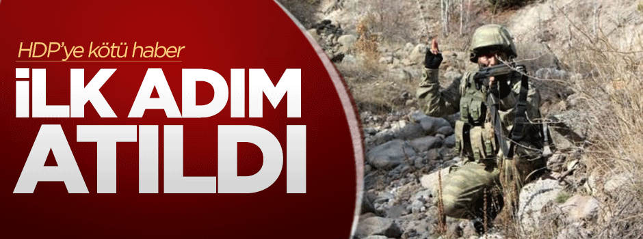 Sürenin uzatılması için ilk adım