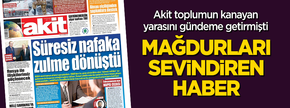 Süresiz nafaka KDK’ya taşındı