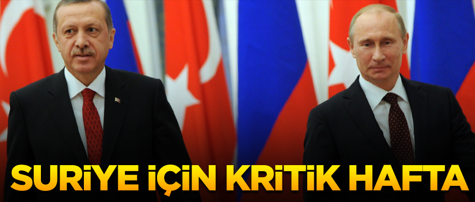 Suriye için kritik hafta