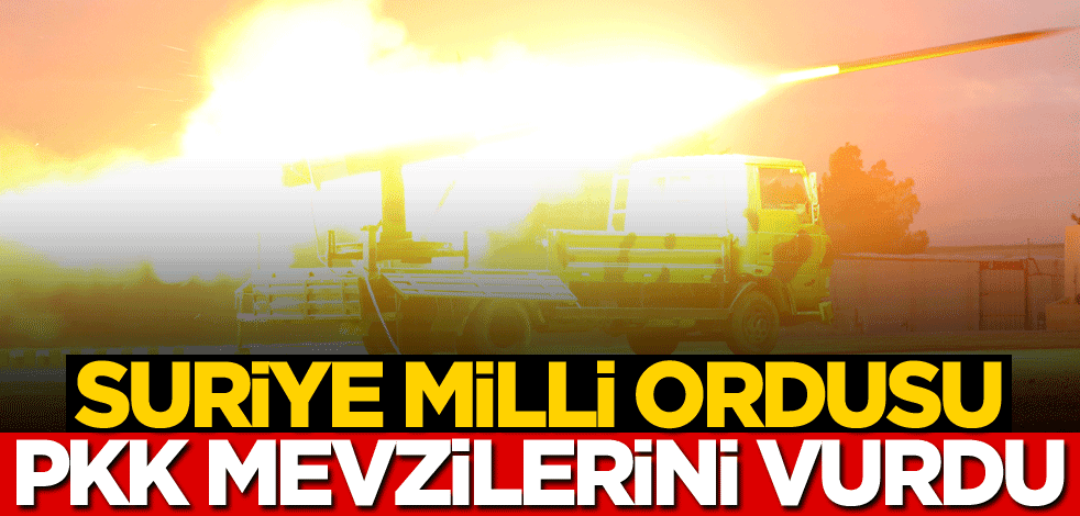 Suriye Milli Ordusu, YPG/PKK mevzilerini vurdu