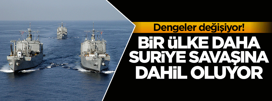 Suriye savaşına Çin'de dahil oluyor!