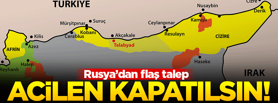 'Suriye-Türkiye sınırı acilen kapatılsın'