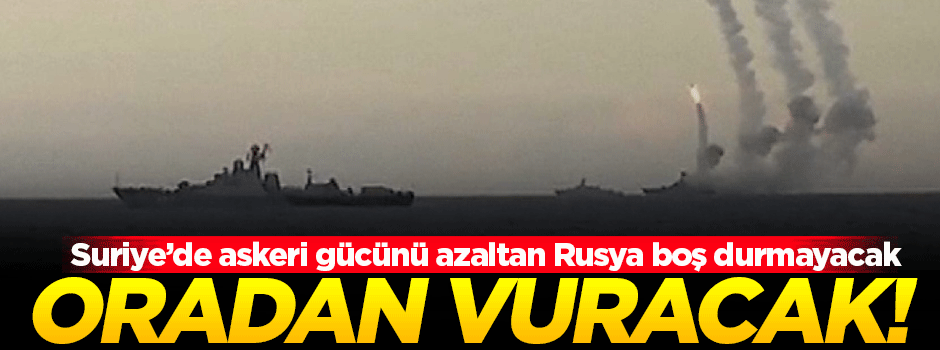 Suriye'de askeri gücünü azaltan Rusya'dan yeni hamle!