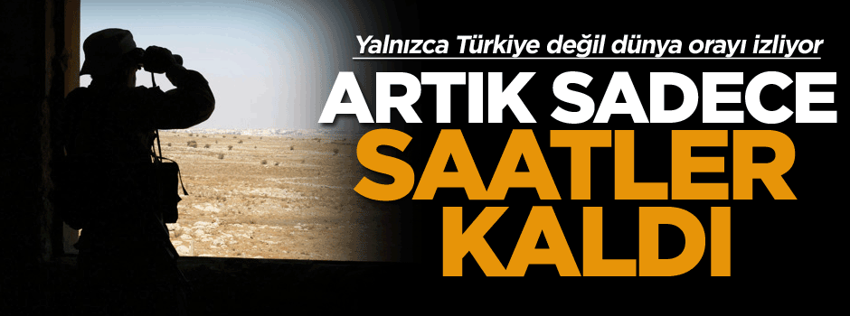 Suriye'de ateşkese artık sadece saatler kaldı