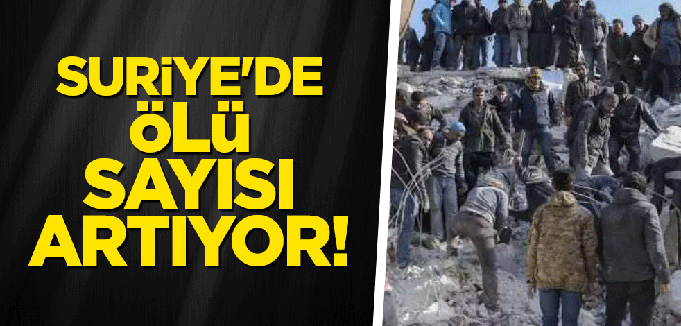 Suriye'de depremde ölü sayısı 1932'ye çıktı