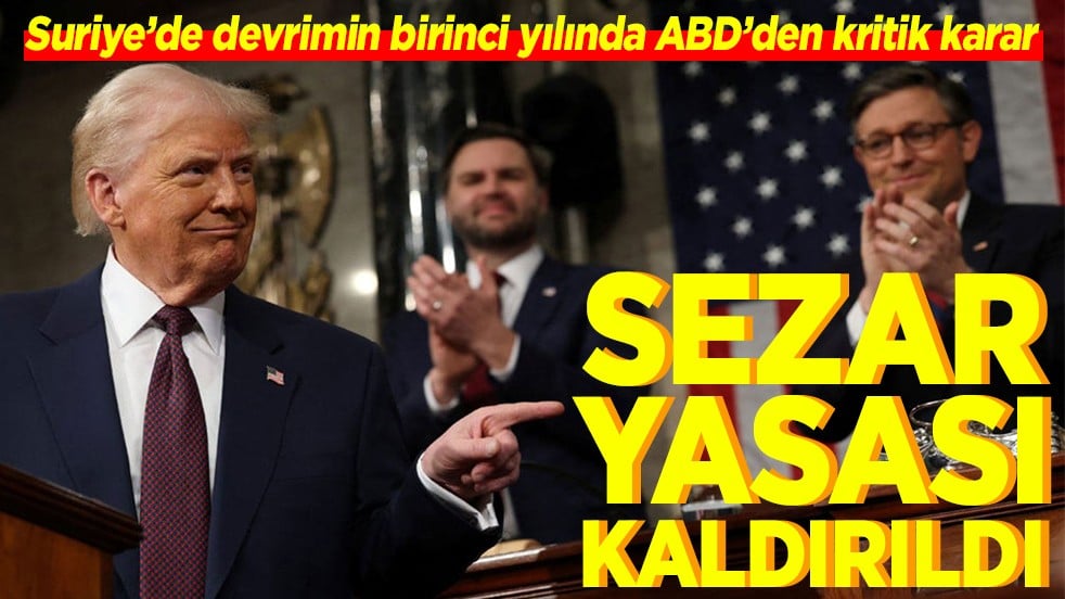 Suriye’de devrimin birinci yılında ABD’den kritik karar Sezar Yasası kaldırıldı