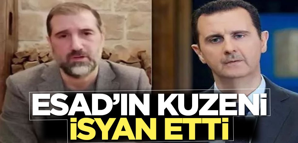 Suriye'de Esed'in kuzeni meydan okudu