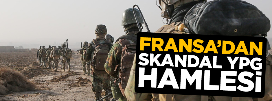 Suriye'de Fransa - YPG aşkı büyüyor!