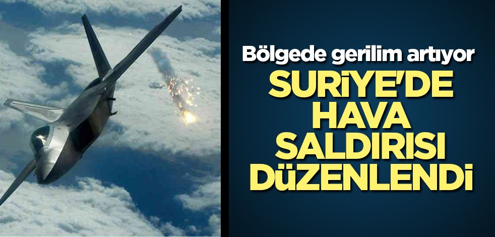 Suriye'de İran destekli grublara hava saldırısı düzenlendi