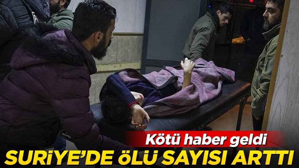 Suriye'de ölü sayısı arttı