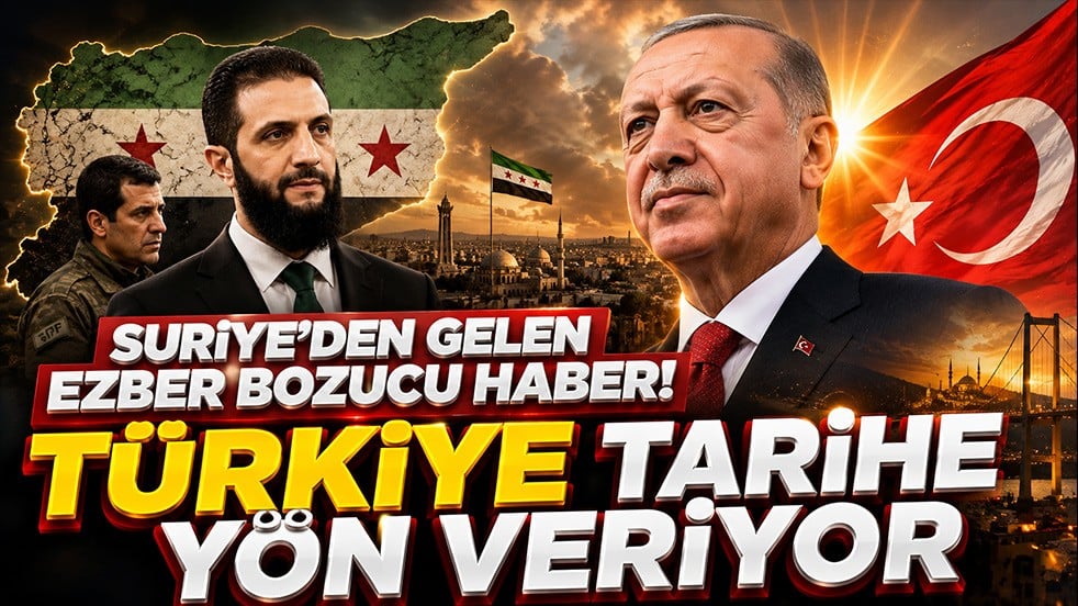 Suriye’den gelen ezber bozucu haber! Türkiye tarihe yön veriyor