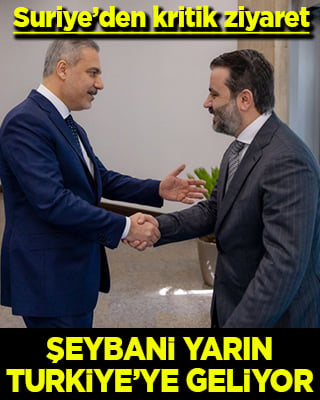 Suriye’den kritik ziyaret Şeybani yarın Türkiye’ye geliyor