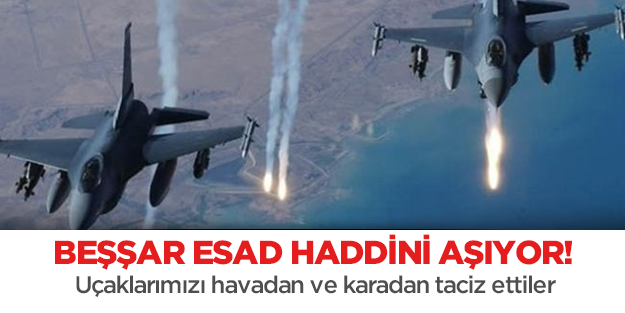 Suriye'den Türkiye'ye karadan ve havadan taciz!