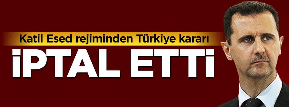 Suriye'den Türkiye'ye vize serbestliğini iptal etme kararı