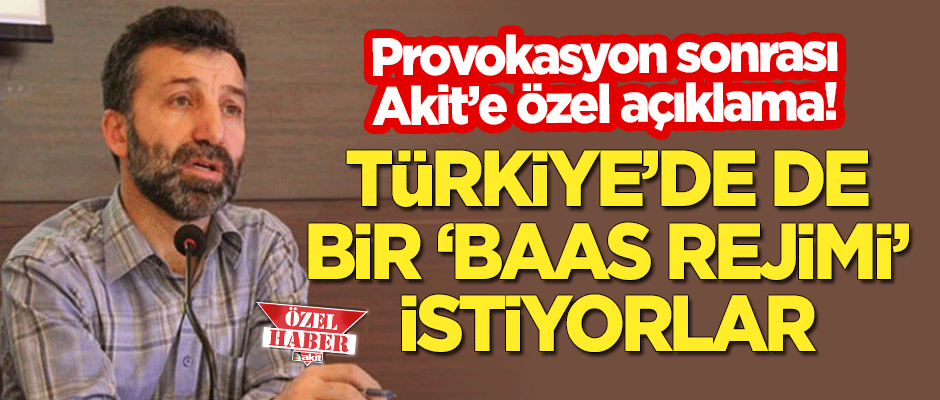 "Suriyeli düşmanları Neo Nazilerin yerli malı versiyonu"