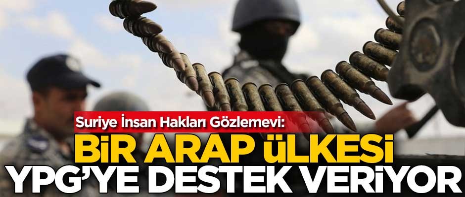 Suriyeli isim açıkladı: Bir Arap ülkesi YPG'ye askeri destek veriyor